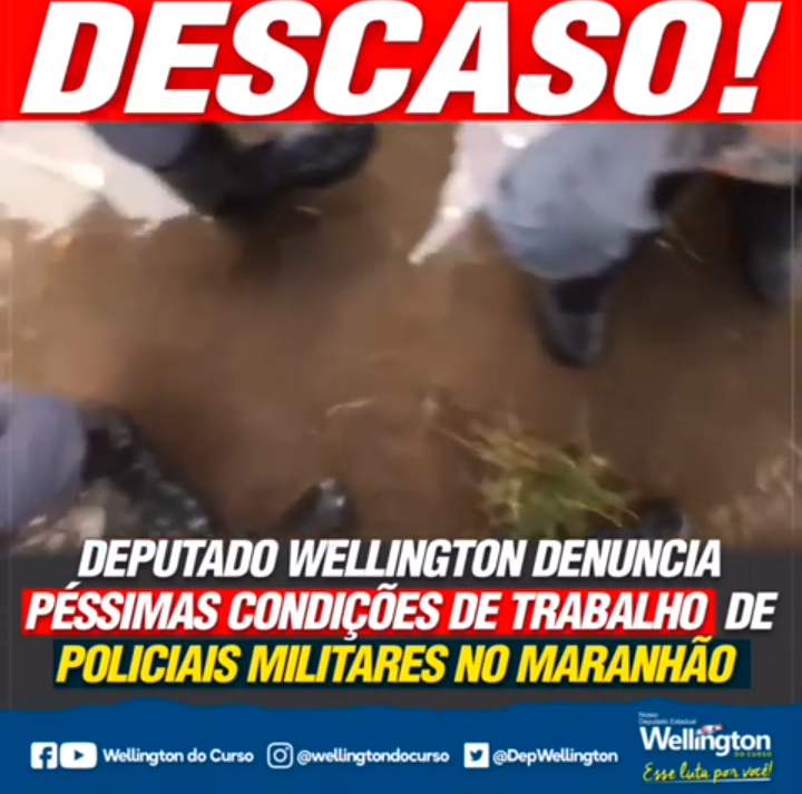 Deputado Wellington Denuncia P Ssimas Condi Es De Trabalho De