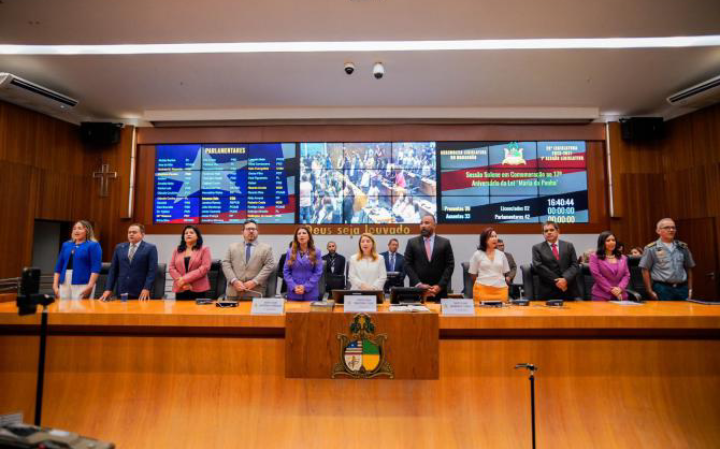 Assembleia Legislativa Homenageia Os 17 Anos Da Lei Maria Da Penha Em