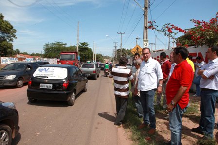 Secretário também avaliou situação do conjunto Maiobão, que também receberá obras