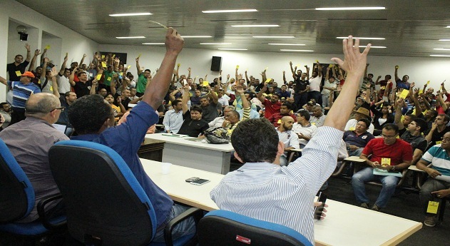 Policiais civis voltaram a rejeitar proposta de reajuste apresentada pelo Governo do Estado