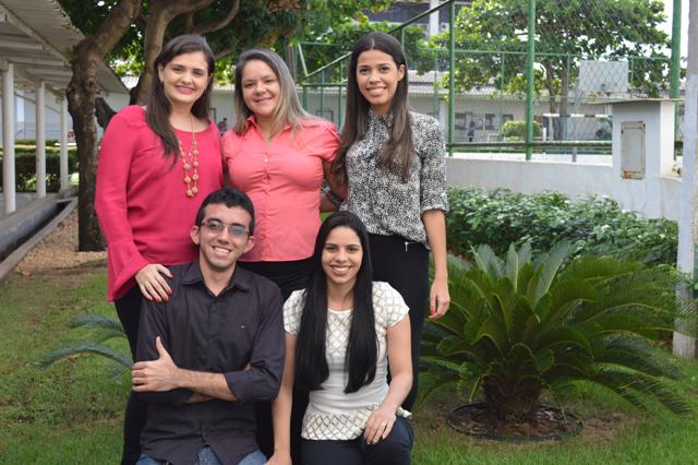 Nayara Mendonça, Livia Azevedo, Layssa Ferreira, Claudson dos Santos e Ana Clara Soares, alguns dos aprovados.