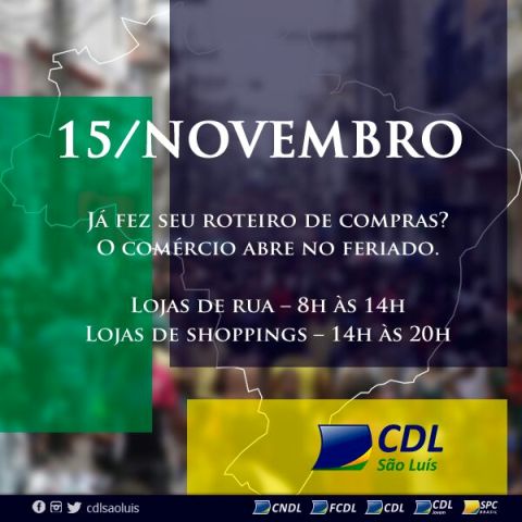 15 de novembro